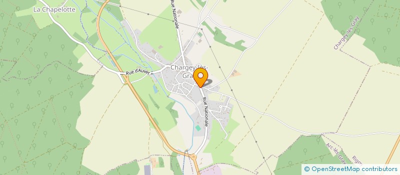 localisation de l'entreprise SCI NYMPHEA  CHARGEY-LES-GRAY