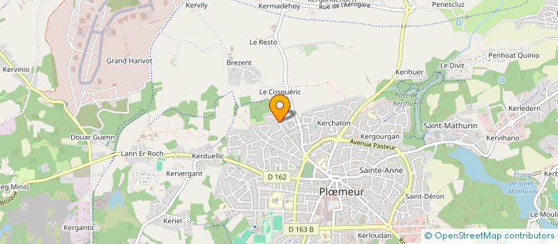 localisation de l'entreprise SCI NYMPHEAS à PLOEMEUR