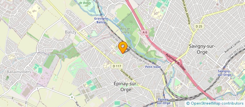 localisation de l'entreprise SCI NYNA  EPINAY-SUR-ORGE