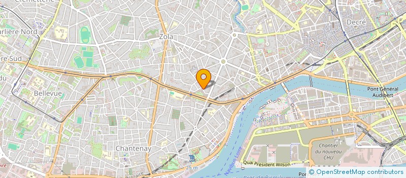 localisation de l'entreprise SCI NYNG à NANTES