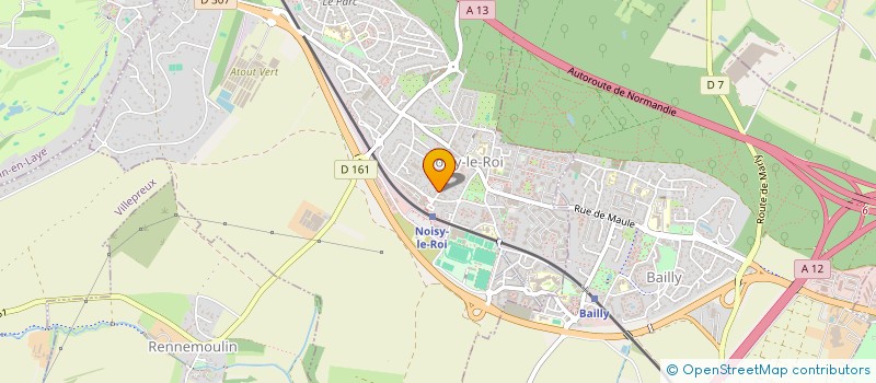 localisation de l'entreprise SCI NYONIE à NOISY-LE-ROI