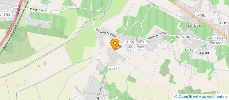 localisation de l'entreprise SCI NYORA  SAINT-ROMAIN-LA-VIRVEE