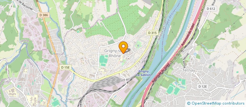 localisation de l'entreprise SCI NYPEM  GRIGNY