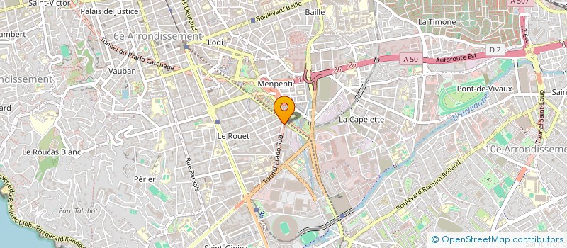 localisation de l'entreprise SCI NYR à MARSEILLE