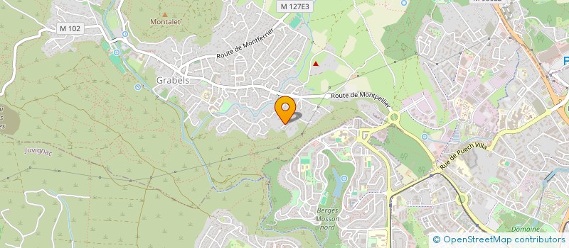 localisation de l'entreprise SCI NYTA  GRABELS