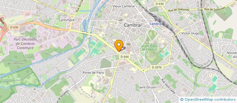 localisation de l'entreprise SCI NYUMBA à CAMBRAI