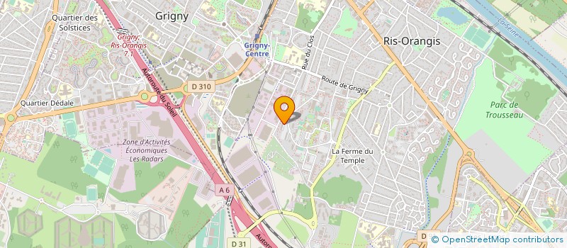 localisation de l'entreprise SCI NZEDIEU à RIS-ORANGIS