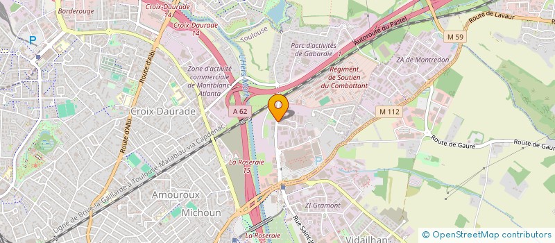 localisation de l'entreprise SCI O 92 à TOULOUSE