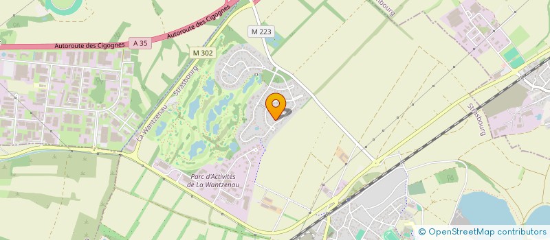 localisation de l'entreprise SCI O BLIMMO  LA WANTZENAU