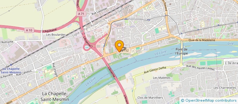 localisation de l'entreprise SCI O.C.  LA CHAPELLE-SAINT-MESMIN