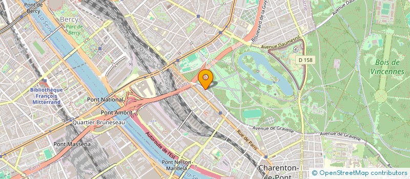 localisation de l'entreprise SCI O.C.A  CHARENTON-LE-PONT