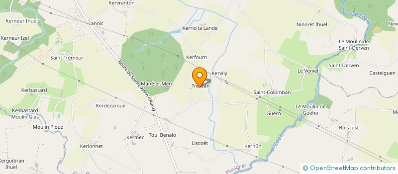 localisation de l'entreprise SCI O'C BON A LA FERME  CAMORS