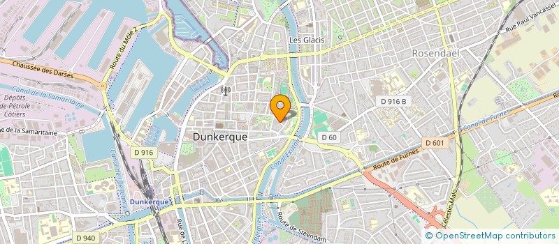 localisation de l'entreprise SCI O.C.D à DUNKERQUE