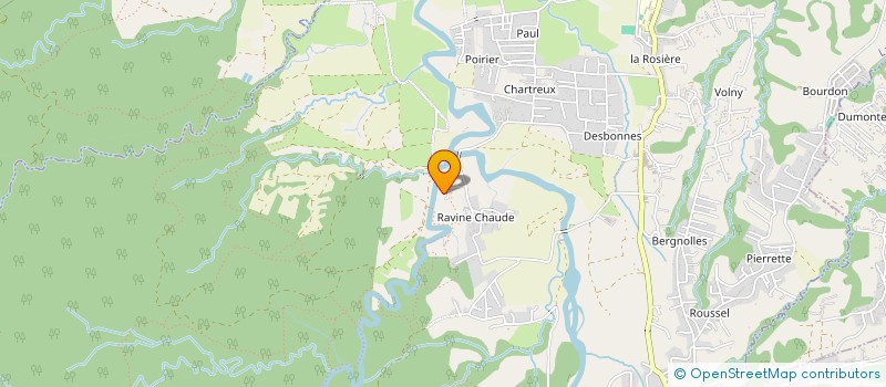 localisation de l'entreprise SCI O-D  LAMENTIN