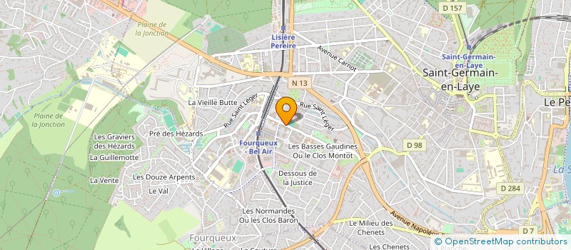 localisation de l'entreprise SCI O DELA DE NOS REVES  SAINT-GERMAIN-EN-LAYE