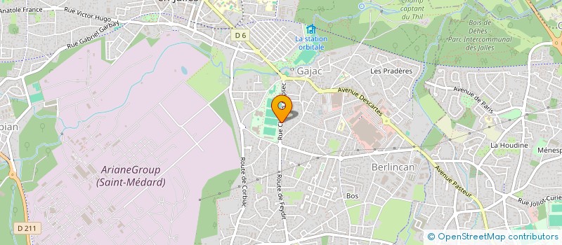 localisation de l'entreprise SCI O.F.C.H  SAINT-MEDARD-EN-JALLES