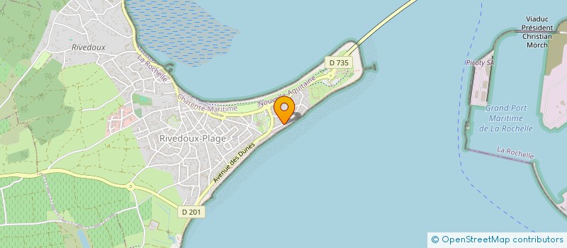 localisation de l'entreprise SCI O'GARA  RIVEDOUX-PLAGE
