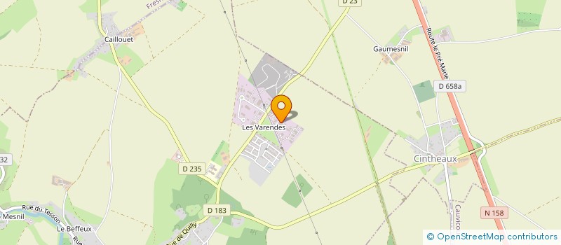 localisation de l'entreprise SCI O.I.S.T. à BRETTEVILLE-SUR-LAIZE