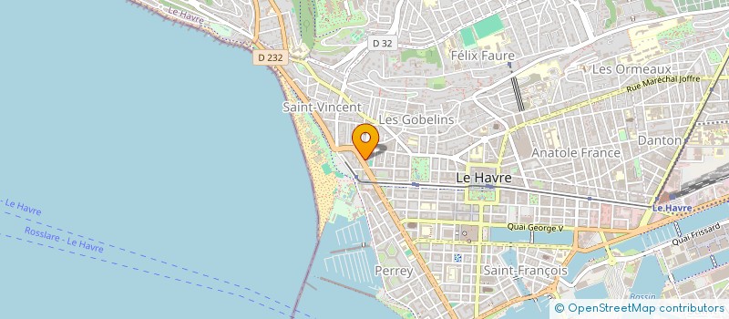 localisation de l'entreprise SCI O.L.H. à LE HAVRE