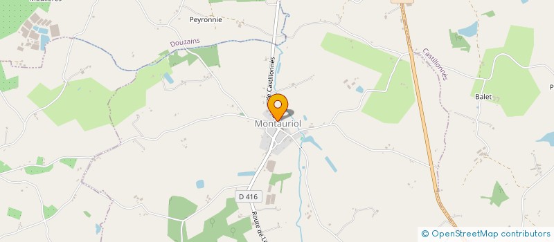 localisation de l'entreprise SCI O ROBEC  DOUZAINS