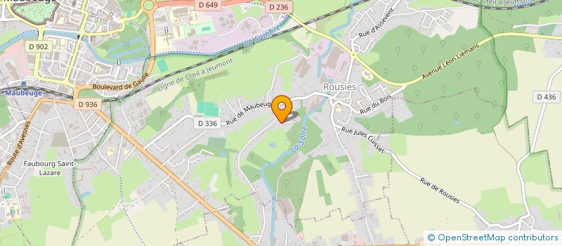 localisation de l'entreprise SCI O.S.D. IMMO  ROUSIES