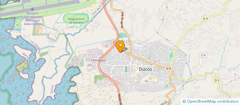 localisation de l'entreprise SCI O'SOLEIL  DUCOS