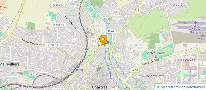 localisation de l'entreprise SCI O.T.E.V à CHARTRES