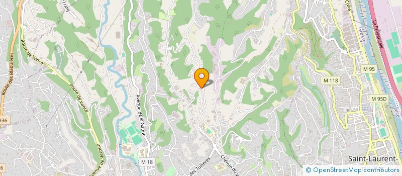localisation de l'entreprise SCI O'TAQUET à CAGNES-SUR-MER