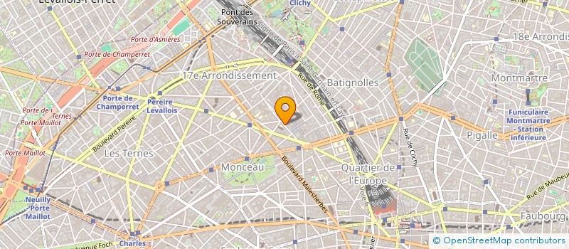 localisation de l'entreprise SCI O.V.A.B.N.  PARIS