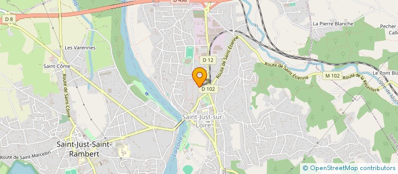 localisation de l'entreprise SCI O10C  SAINT-JUST-SAINT-RAMBERT