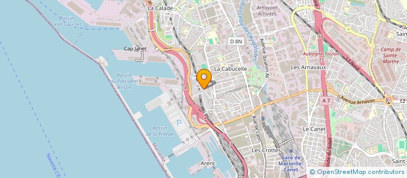 localisation de l'entreprise SCI O2L à MARSEILLE