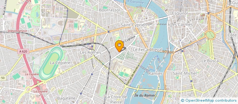 localisation de l'entreprise SCI OAM FIGEAC à TOULOUSE