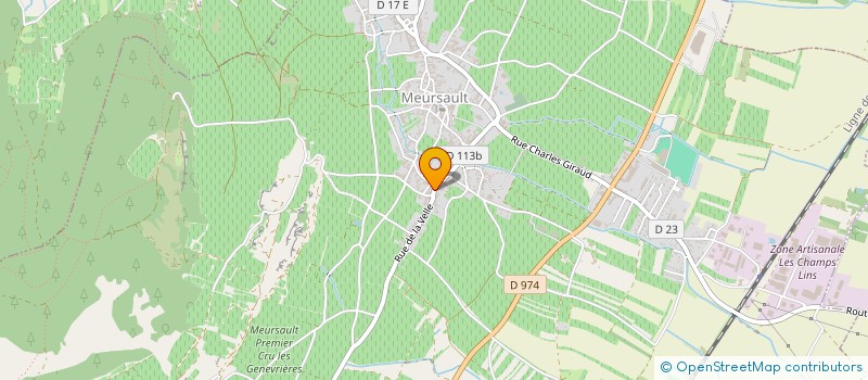 localisation de l'entreprise SCI OAOA IMMO  MEURSAULT