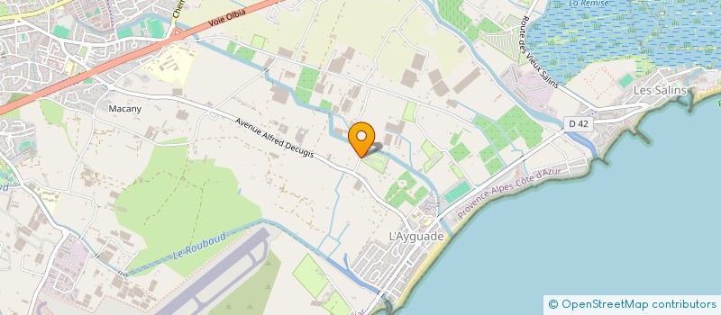 localisation de l'entreprise SCI OASIS à HYERES