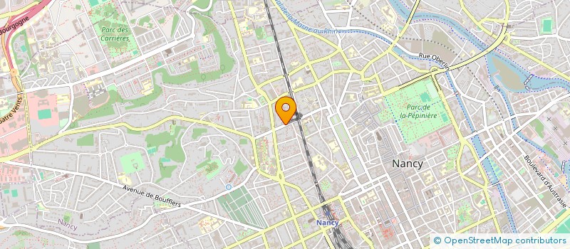 localisation de l'entreprise SCI OASIS  NANCY