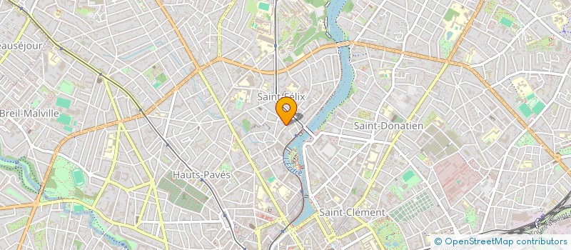 localisation de l'entreprise SCI OB 17  NANTES