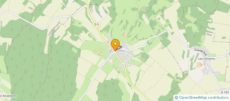 localisation de l'entreprise SCI OB IMMOBILIER  TRESILLEY