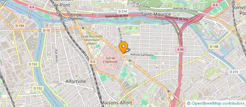 localisation de l'entreprise SCI OB1 à MAISONS-ALFORT