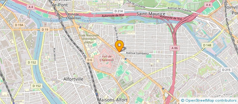 localisation de l'entreprise SCI OB2 à MAISONS-ALFORT