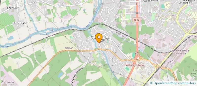 localisation de l'entreprise SCI OBA à SAINT-MICHEL