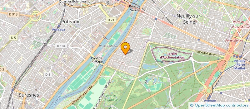 localisation de l'entreprise SCI OBADIA II à NEUILLY-SUR-SEINE