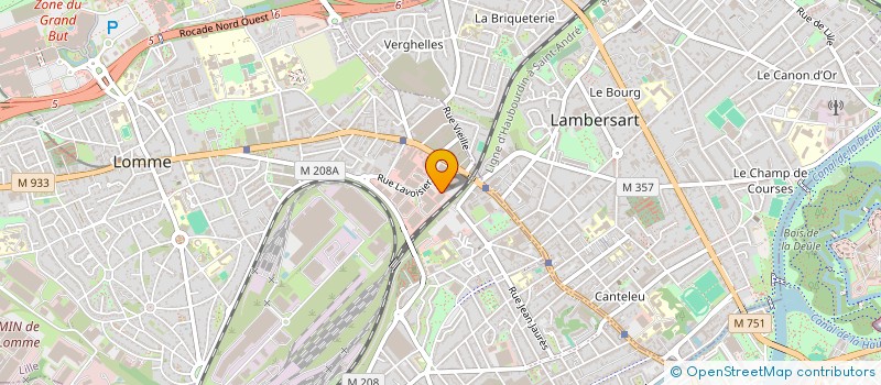 localisation de l'entreprise SCI OBAMA à LILLE