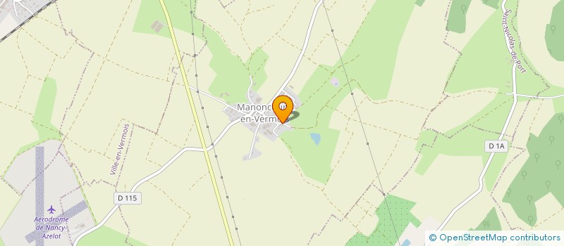 localisation de l'entreprise SCI OBDUGNY  MANONCOURT-EN-VERMOIS