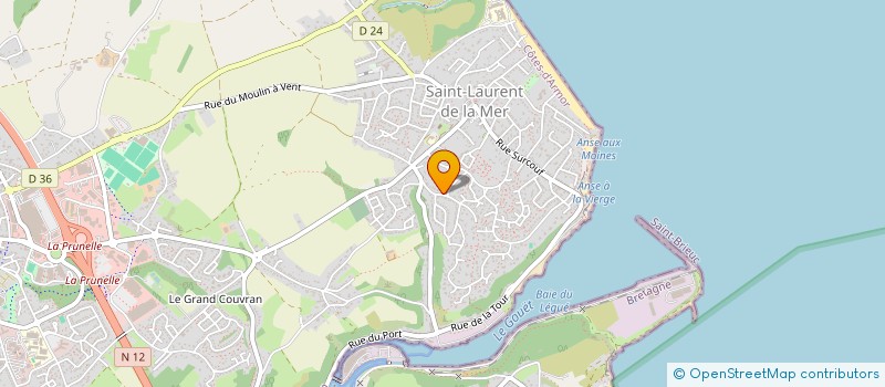 localisation de l'entreprise SCI OBER-OPERA  PLERIN