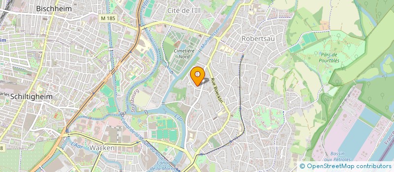 localisation de l'entreprise SCI OBERKIRCH  STRASBOURG