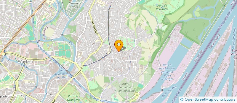 localisation de l'entreprise SCI OBERKIRCH ROPOSTE  STRASBOURG