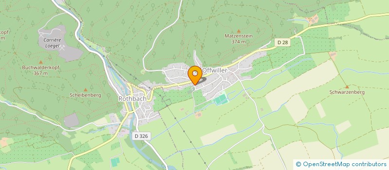 localisation de l'entreprise SCI OBERSOULTZ  OFFWILLER