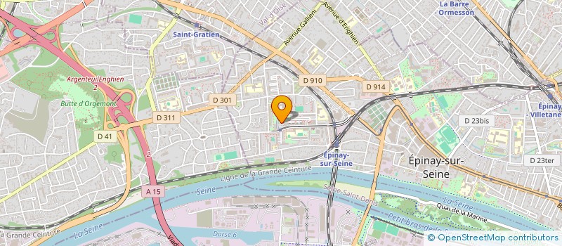 localisation de l'entreprise SCI OBERURSEL à EPINAY-SUR-SEINE