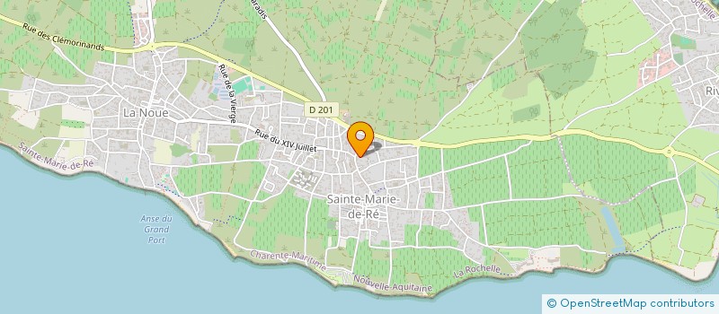 localisation de l'entreprise SCI OBIONE  SAINTE-MARIE-DE-RE