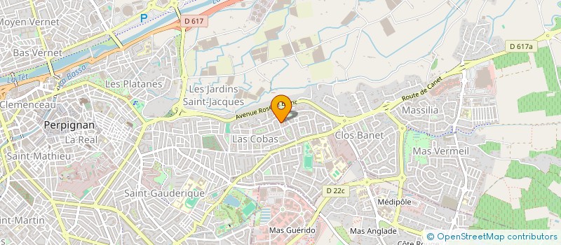 localisation de l'entreprise SCI OBJECTIF PIONNIER  PERPIGNAN